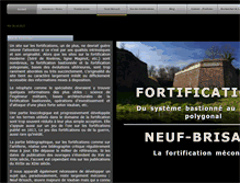 Tablet Screenshot of fortifications.fr